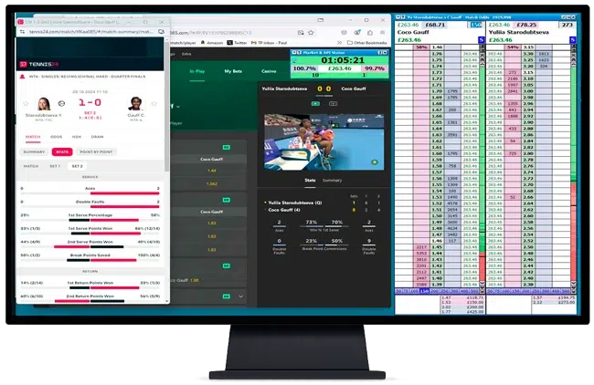 Low risk tennis trading course - Betfair tennis trading strategies