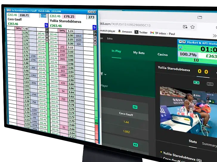 Low risk tennis trading course