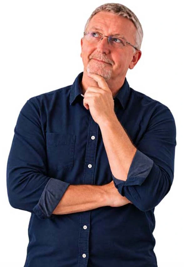 Paul Shires looking thoughtful